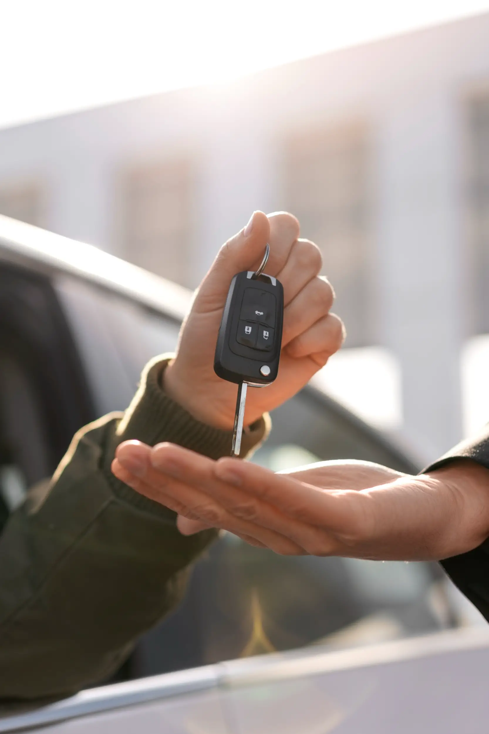 passe de clé de voiture